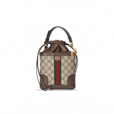GUCCI OPHIDIA GG BUCKET BAG 752583 (18*16*5cm)